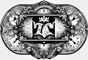 Time is money tattoo idea