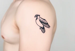Realistic Osprey tattoo idea