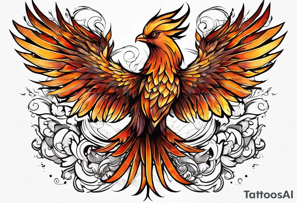 Phoenix who came back tattoo idea