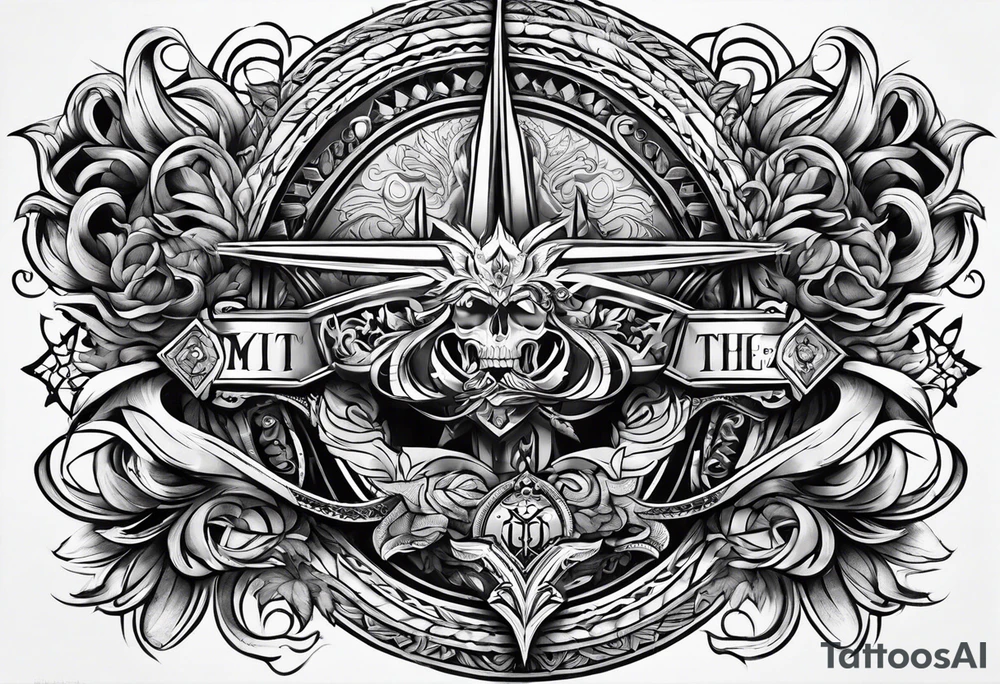 trident tattoo idea