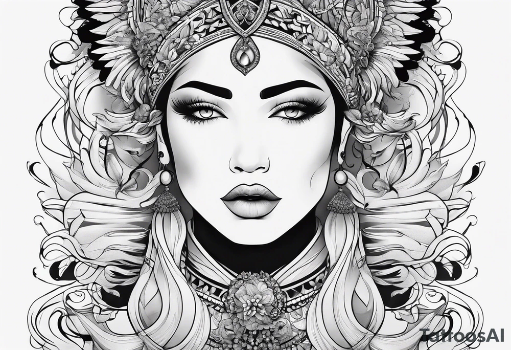 Names Lera and Lika tattoo idea