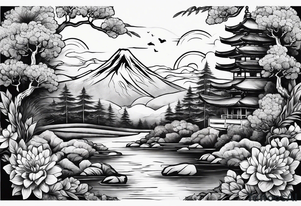 Nature tattoo idea