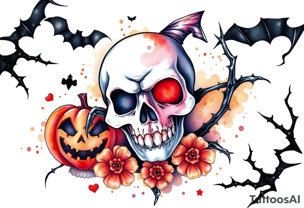 Halloween tattoo idea