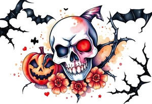 Halloween tattoo idea