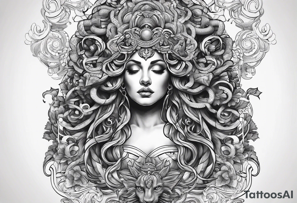 Medusa tattoo idea