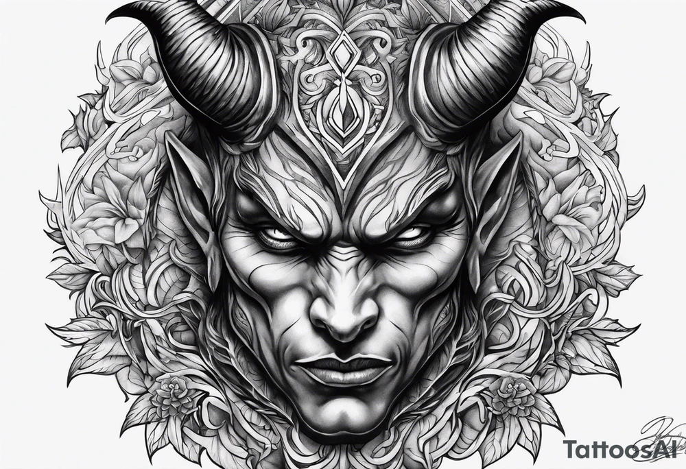 devil made me do this tattoo idea