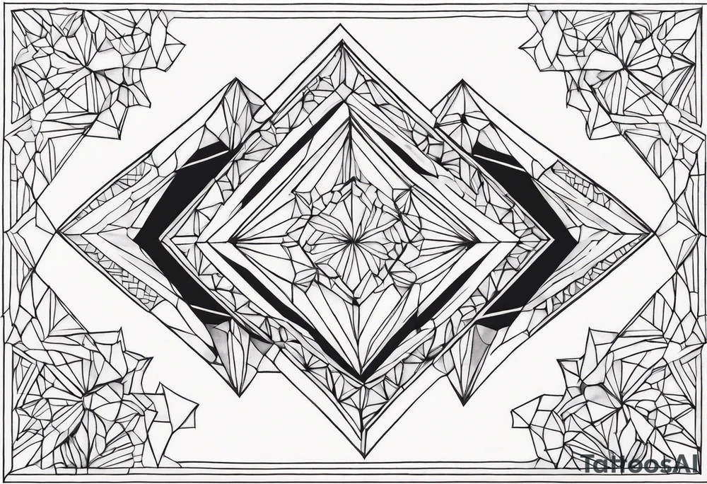 crystals tattoo idea