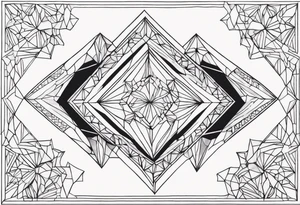 crystals tattoo idea