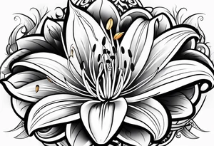 Lily tattoo idea
