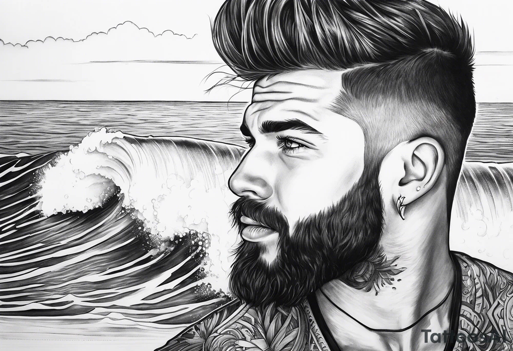 Pensacola beach tattoo idea