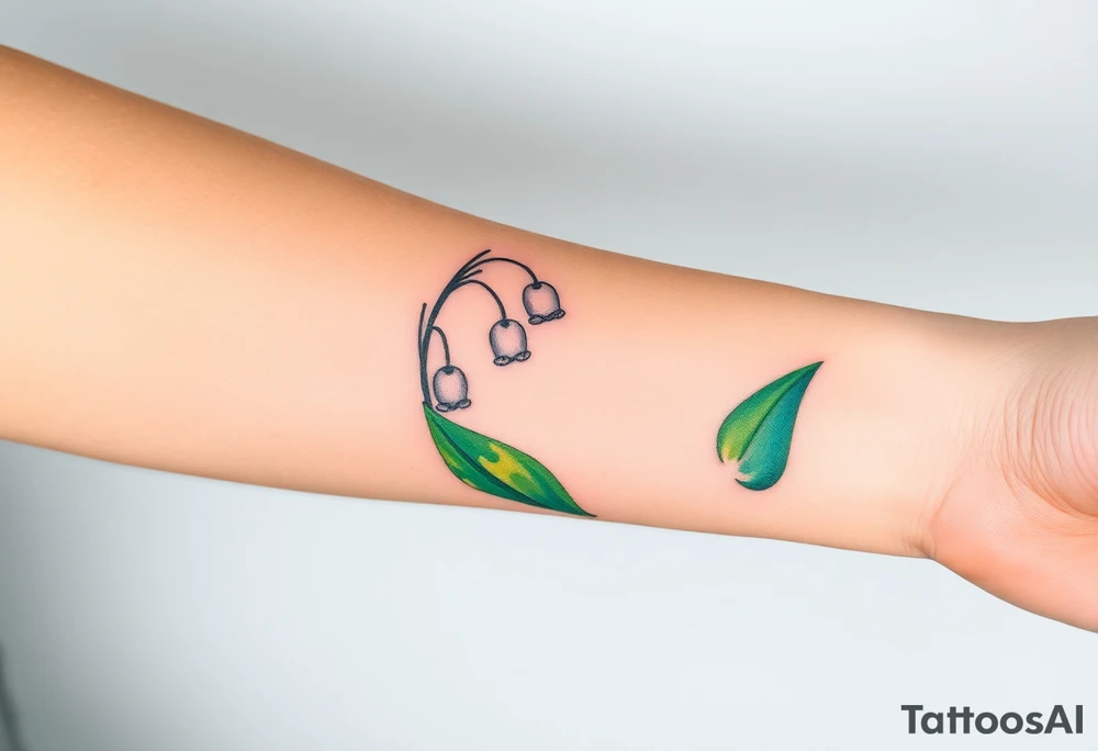 Lilly of the valley tattoo idea