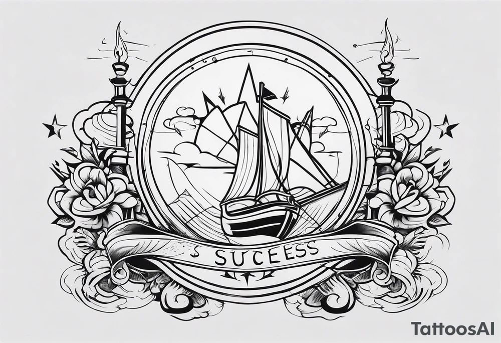 themes of success and revenge tattoo idea