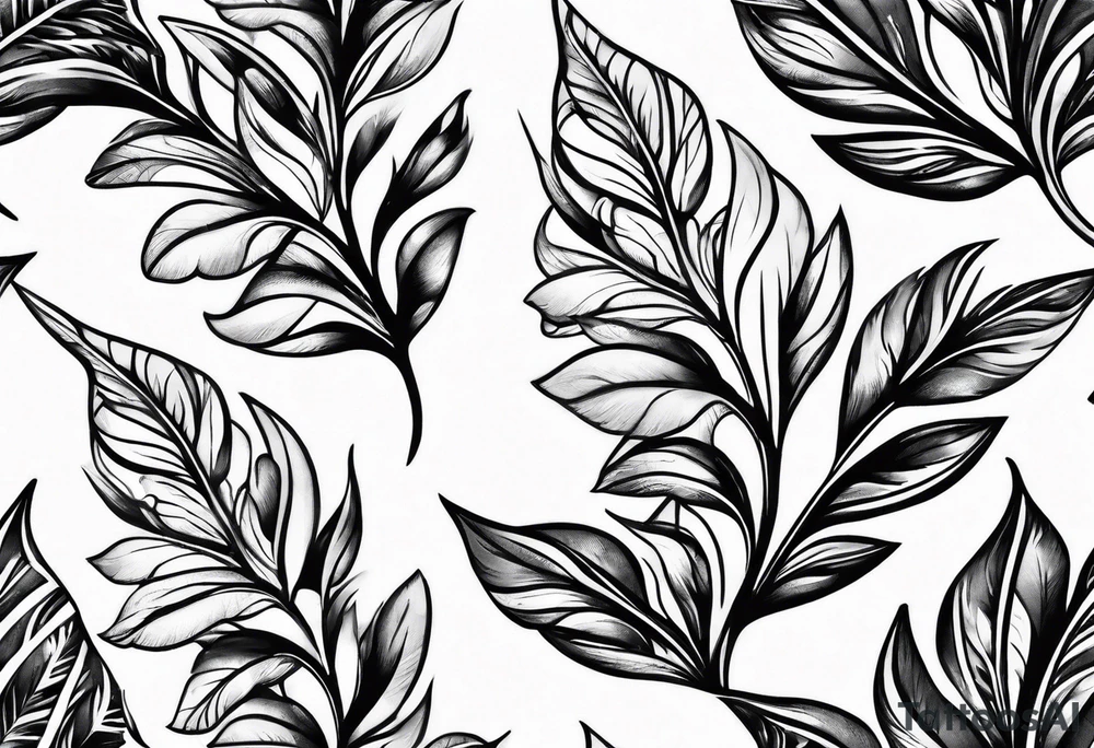 leafs flying tattoo idea
