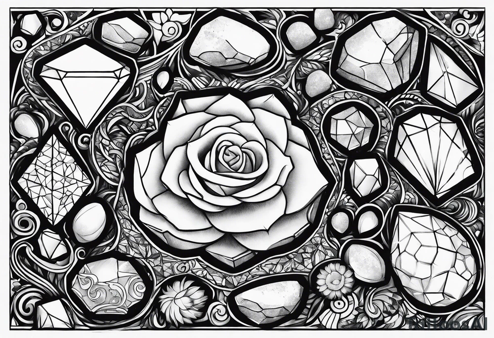 Wishing rocks tattoo idea