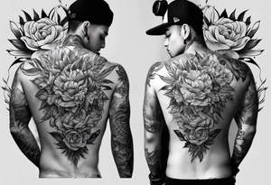 Full body back tattoo tattoo idea