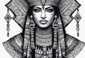 4 moros + Egypt tattoo idea