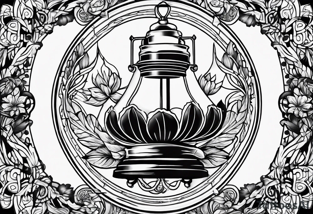 Lamp of nightingale tattoo idea