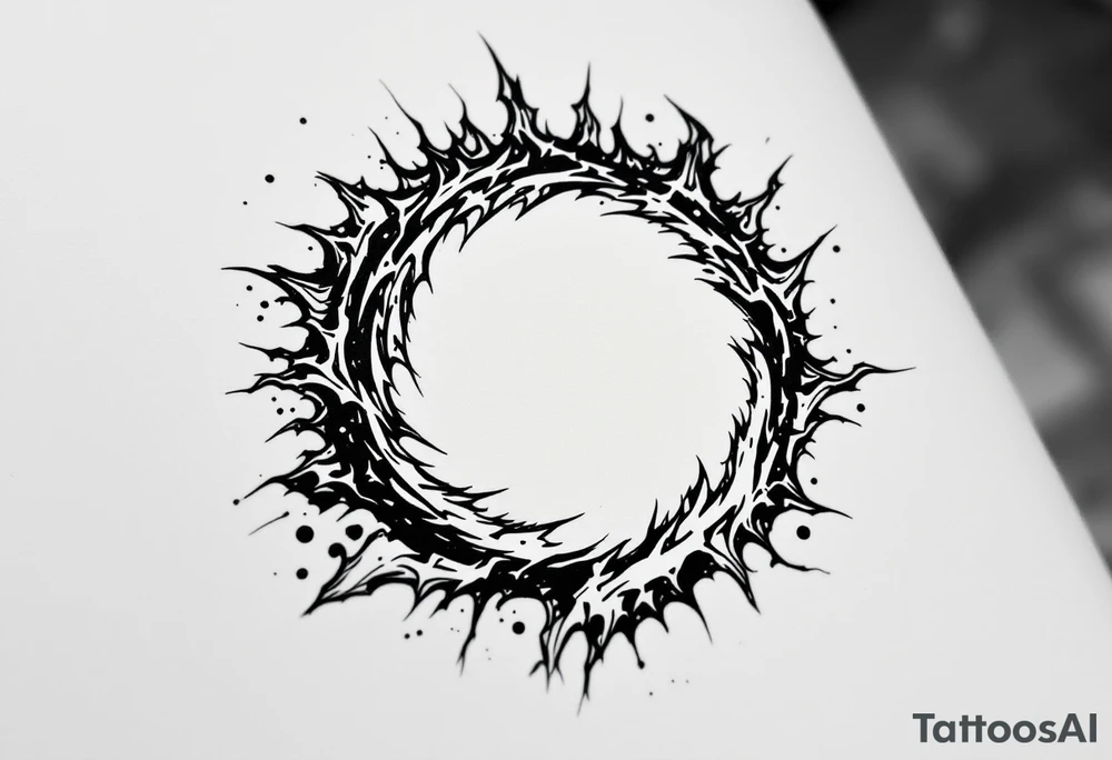 Dark Eclipse  ending everything tattoo idea