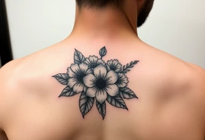 Bouquet of flower that represents the birth month  of February,April,July,August,September,October,November and December tattoo idea
