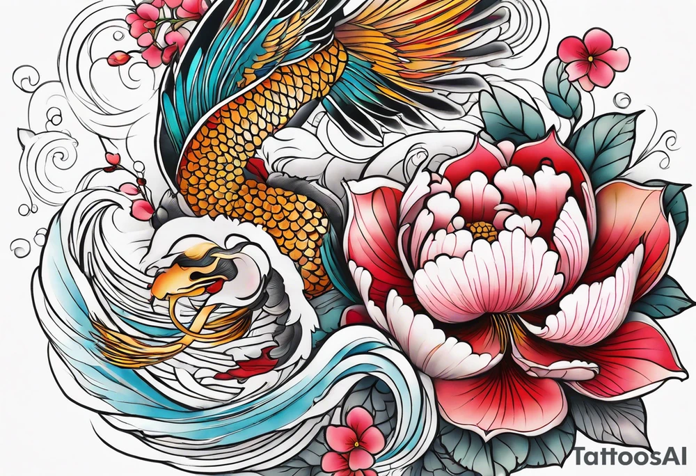 Love, source, abundance tattoo idea