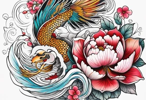 Love, source, abundance tattoo idea