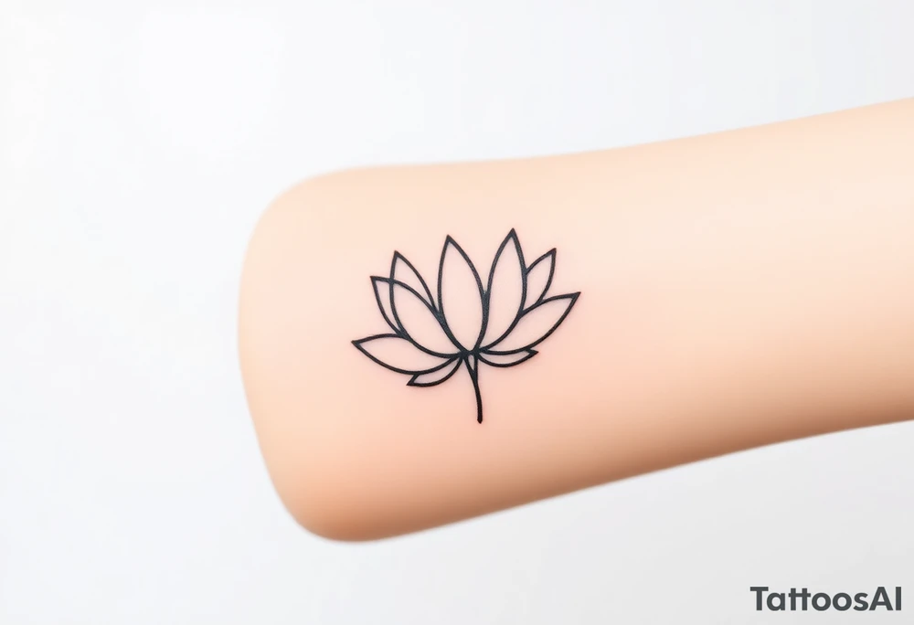 Lotus tattoo idea