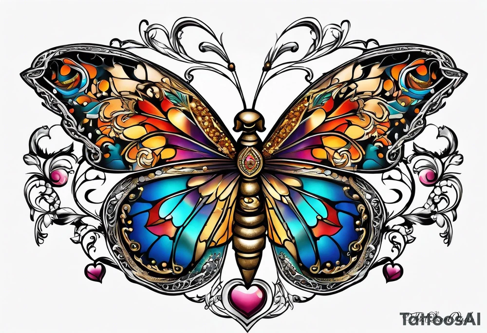 filigree tattoo idea