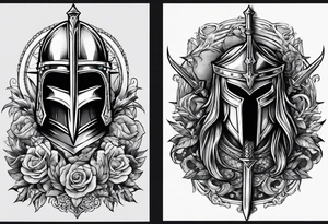 two knights tattoo idea
