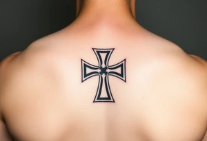 german iron cross tattoo idea
