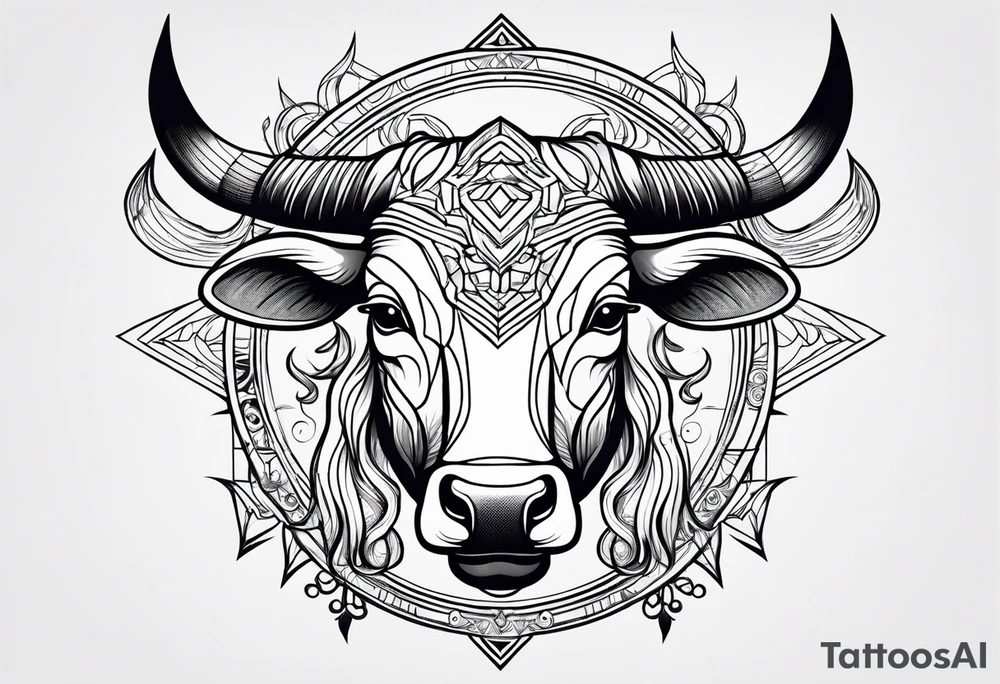 Taurus tattoo idea