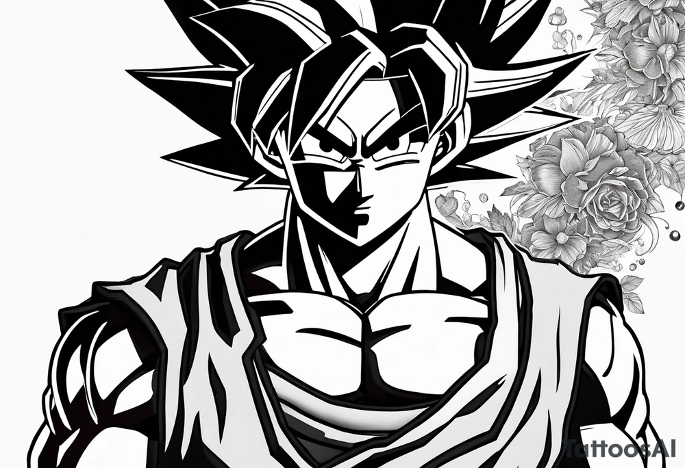 son goku als kind, als Unterarm-tattoo tattoo idea