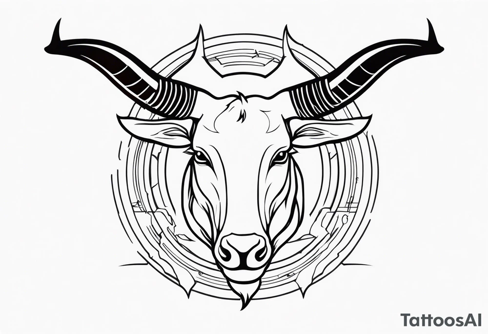 capricorn with a shotgun tattoo idea