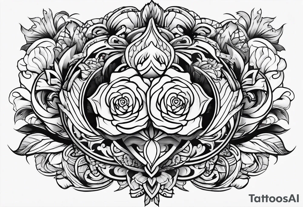 Neo traditional tattoo idea