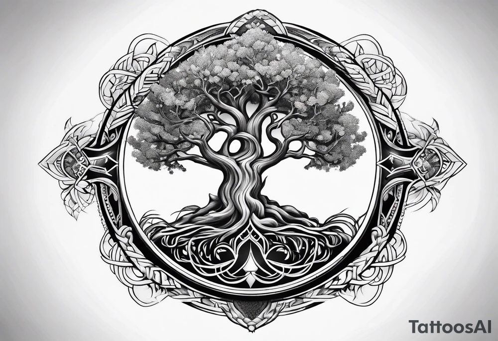 Yggdrasil tattoo idea