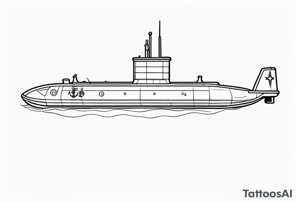 US NAVY SUBMARINE tattoo idea