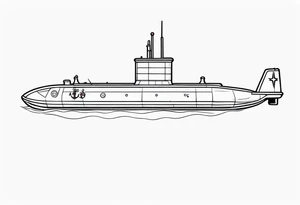 US NAVY SUBMARINE tattoo idea