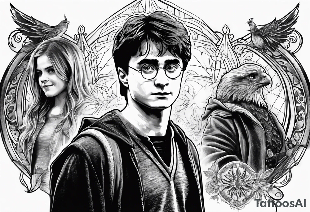 HARRY POTTER tattoo idea