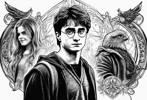 HARRY POTTER tattoo idea