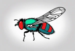 fly tattoo idea
