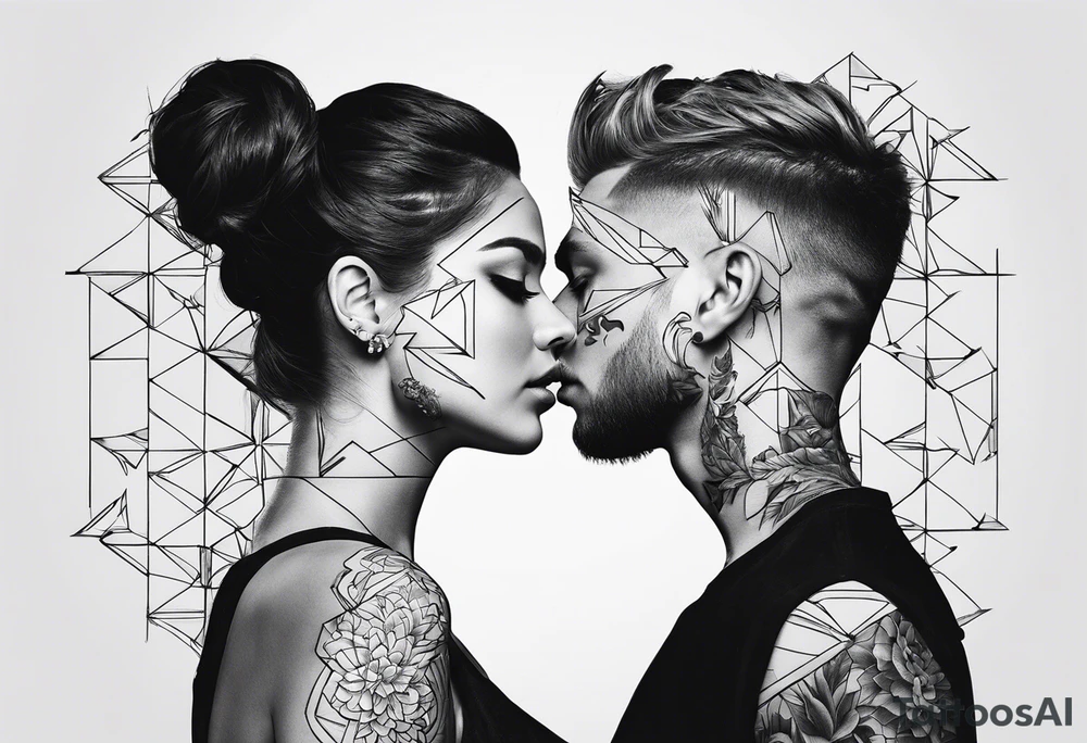 One or two puzzle pieces to show the connection between two people tattoo idea