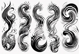 god is in the soundwaves tattoo idea