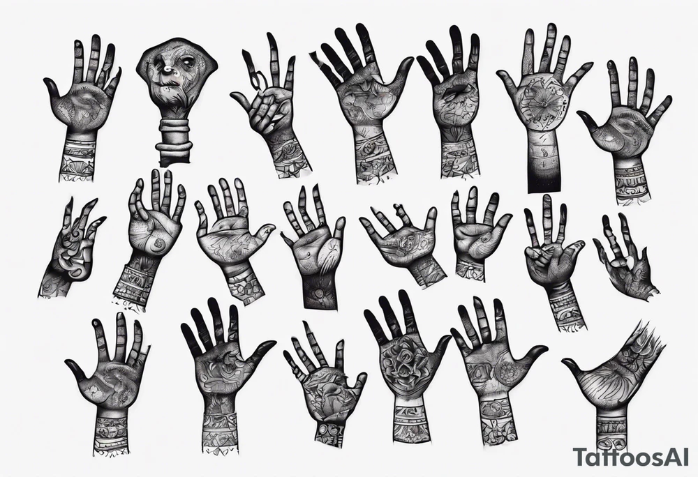 a hand acting like a hand puppet without the actual puppet tattoo idea a hand acting like a hand puppet without the actual puppet tattoo idea