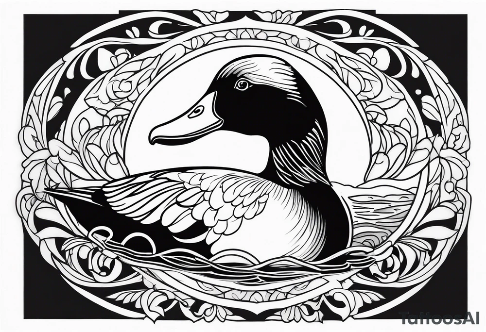 Muscovy Duck tattoo idea