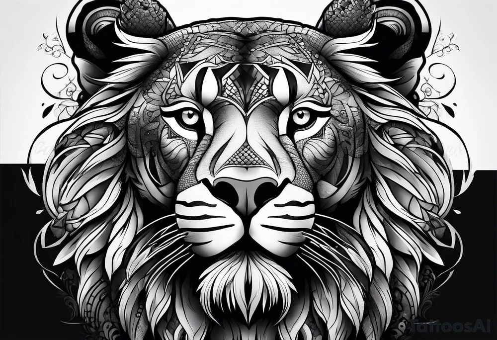 Animals tattoo idea