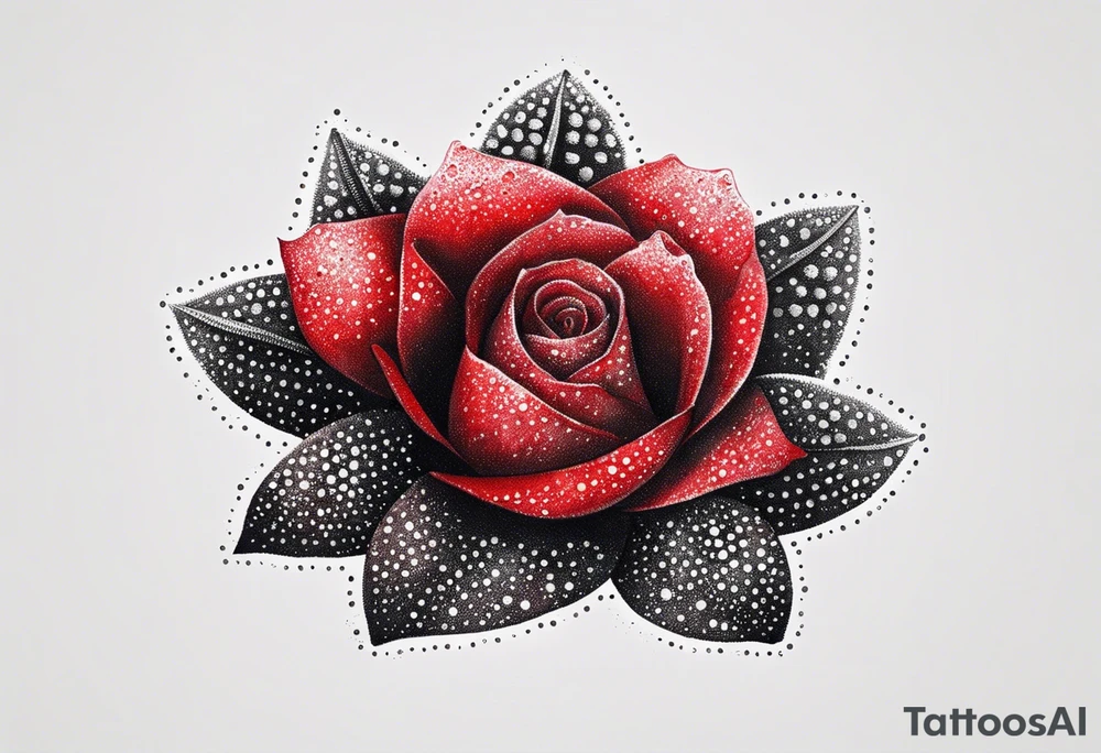 Mexican hat
red rose
day of dead
cactus tattoo idea