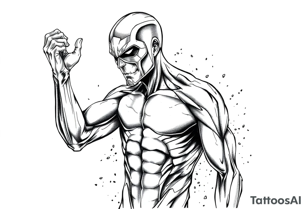 Silver Surfer comic accurate tattoo idea