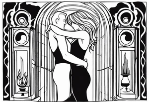 Slow dancing in a burning room tattoo idea