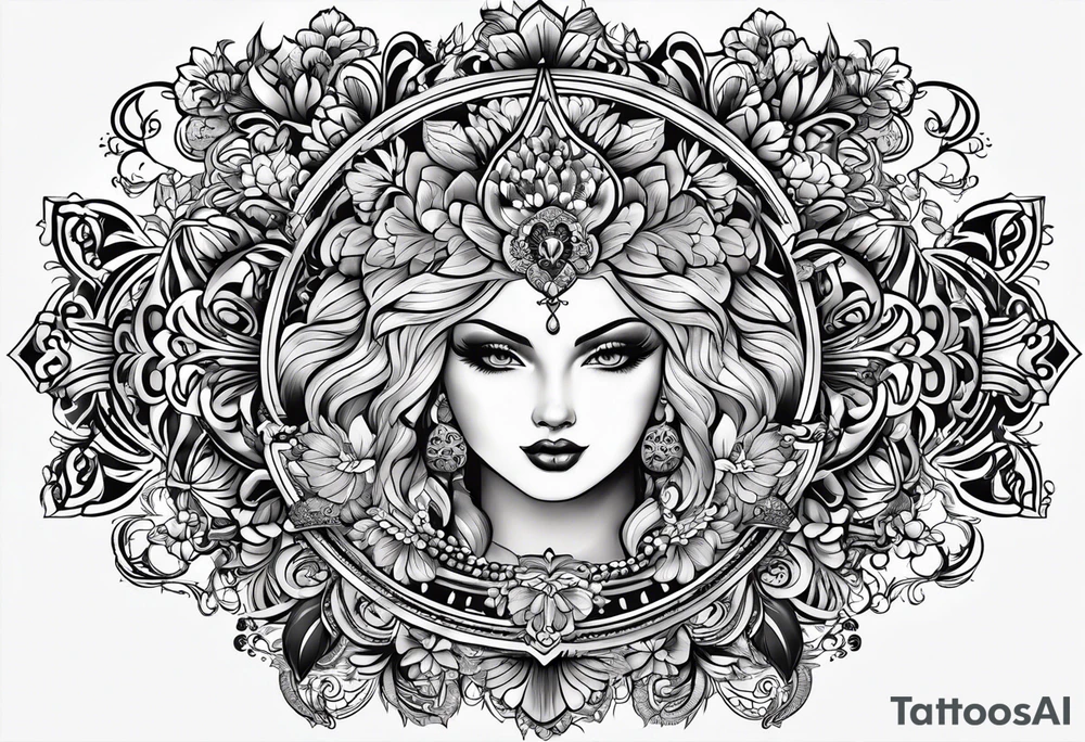 Воровской стиль - раненый лев tattoo idea