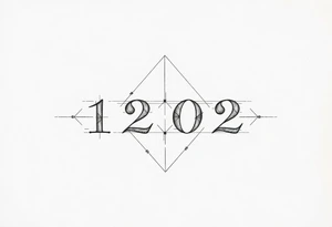 Fine line minimalist that blends in and disguises “1202” that’s already tattooed tattoo idea