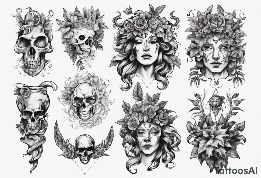 dionysus tattoo idea